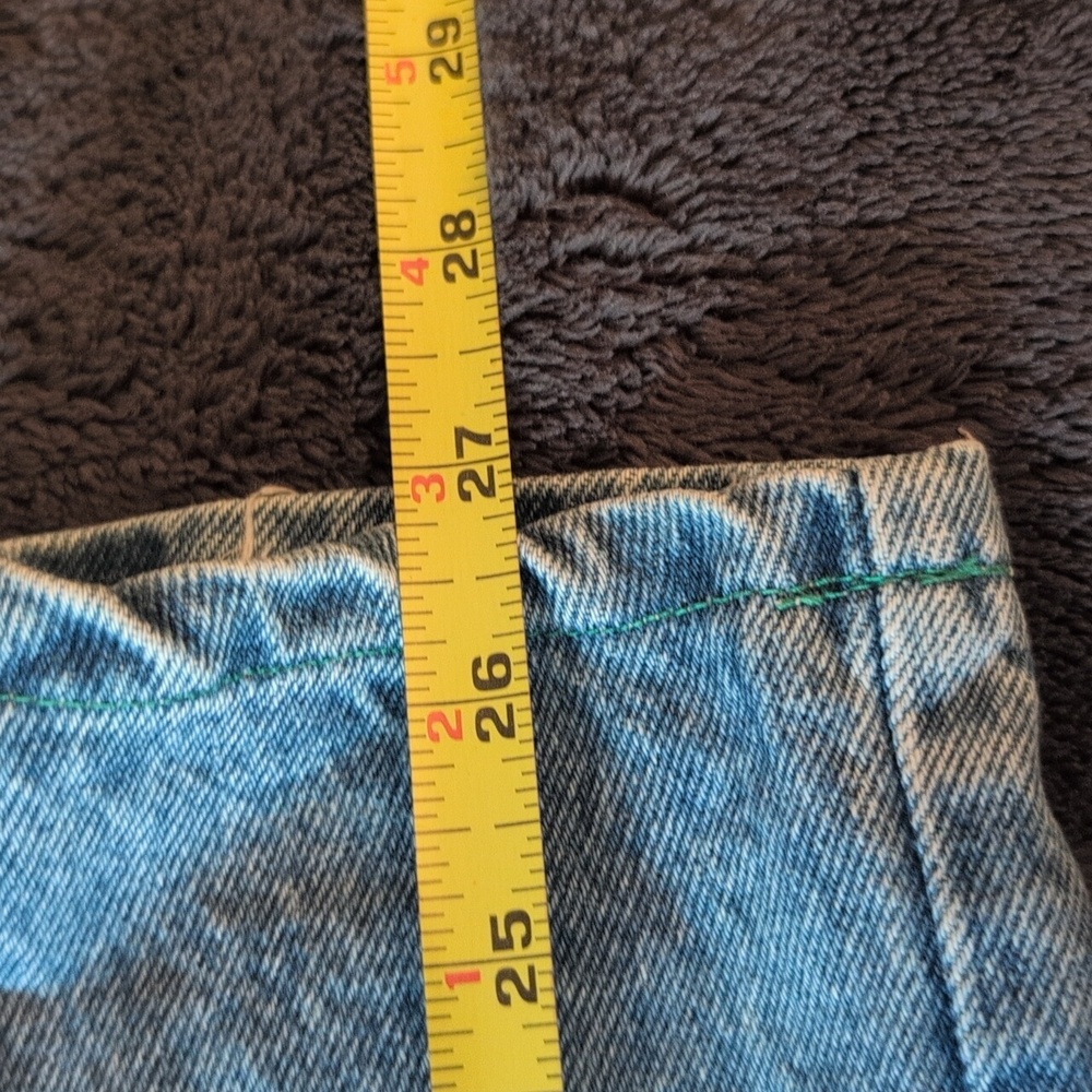 Vintage Denim Overalls With 4 colorful Patches - Picture 9 of 12
